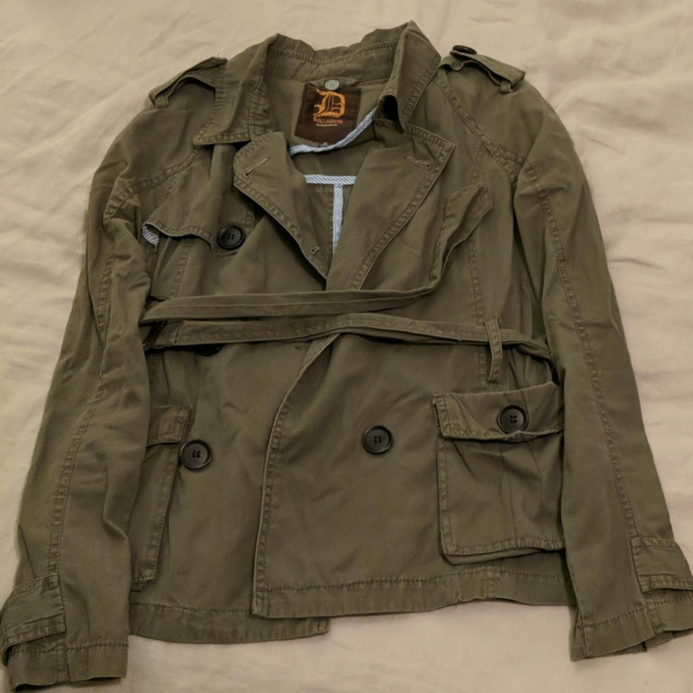 Olive Green Coat